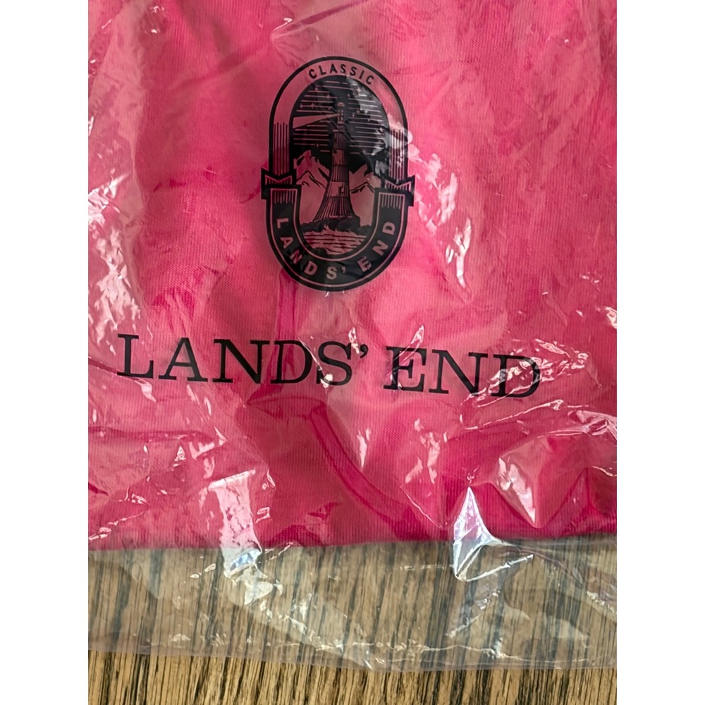 Lands End Womens Relaxed Supima Crew T-Shirt 4 Pack Sz L Blue Pink Purple Teal - Picture 6 of 9